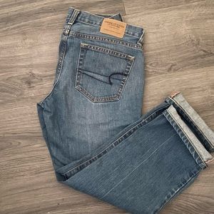 American eagle low-waisted jeans!